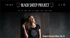 Desktop Screenshot of blacksheepproject.it